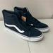 Vans Shoes | Navy Blue High Top Vans Sneakers, Never Worn / Women’s 8.5 / Mens 7 | Color: Blue | Size: 8.5