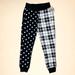 Urban Outfitters Pants & Jumpsuits | Champion X Urban Outfitters Reverse Weave Jogger Sweatpants Polka Dots Plaid | Color: Black/White | Size: S