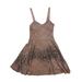 Free People Dresses | Free People Purple Lace Mini Dress, Size Xs | Color: Purple | Size: Xs