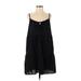 Old Navy Casual Dress - A-Line: Black Print Dresses - Women's Size Small