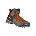 Salewa MTN Trainer Lite Mid GTX Hiking Shoes - Men's Black Out/Carrot 8.5 00-0000061359-927-8.5
