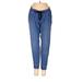 Jessica Simpson Casual Pants - Mid/Reg Rise: Blue Bottoms - Women's Size Small