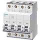 Siemens SENTRON 5SY4 MCB, 3P+N, 1.6A Curve D, 400V AC, 72V DC, 5 kA Breaking Capacity