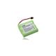 NiMH battery 1300mAh (3.6V) compatible with Sony SPP-SS966, SPP-SS967, ST88207, sylvania ST88201 cordless - Vhbw