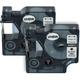 Vhbw - 2x Label Tape compatible with Dymo LabelWriter Duo, Duo 400, Duo 450 Label Printer 12 mm, Black on White