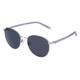 Esprit 40065 Unisex-Sonnenbrille Vollrand Rund Metall-Gestell, silber