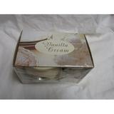 Vanilla Cream Home Fragrance Potpourri Holder with Tealights Set