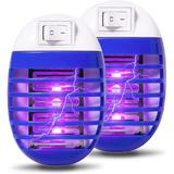 2 Packs Bug Zapper - Inside Mosquito Trap - Mosquito Killer - Indoor Bug Zapper for Home - Fly Trap Indoor - Mosquito Trap - Fruit Fly Killer - Indoor Bug Zapper - Insect Traps Indoor - Bug Light