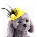 Dog Cat Puppy Hat Headband Hat Headwear Pet Hat Fashion Decoration Top Hats Gentleman Fedora Dog Cap For Christmas Party
