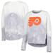 Women's Concepts Sport Gray/White Philadelphia Flyers Orchard Tie-Dye Long Sleeve T-Shirt