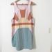 Free People Dresses | Free People Sleeveless Sun Dress Size Medium | Color: Blue/Pink | Size: M