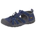 Sandale KEEN "SEACAMP II CNX" Gr. 35, blau (marine, grau) Schuhe