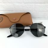 Ray-Ban Accessories | New! Ray-Ban Rb3691f Unisex Aviator Black Dark Gray Sunglasses 53mm $151 | Color: Black | Size: Os