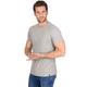 T-Shirt TRIGEMA "TRIGEMA Slim Fit T-Shirt aus DELUXE Baumwolle", Herren, Gr. M, grau (grau, melange), 100% Baumwolle, Basic, Kurzarm, Shirts