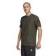 Adidas Herren T-Shirt (Short Sleeve) Tr-Es Stretch T, Olive Strata/Black/Black, IC7415, 2XL