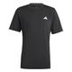 Adidas Herren T-Shirt (Short Sleeve) Tr-Es Stretch T, Black/White, IC7413, 2XL