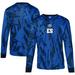 Men's Umbro Blue El Salvador National Team 2023 Replica Long Sleeve Jersey