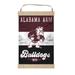 Alabama A&M Bulldogs 12'' x 20'' Retro Logo Banner Sign