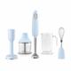 Smeg HBF02PBUK 50s Retro Style 700W Hand Blender Set - Pastel Blue