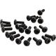 Adam Hall 5410BLK Rack Screw Pack