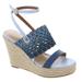 Tommy Hilfiger Kalendar - Womens 8.5 Blue Sandal Medium