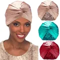 Bonnet de douche en satin pour femme bonnet croisé serviette de bain séchage rapide des cheveux