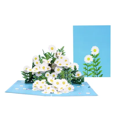 3D for pop Up Cards Daisy Flower...