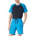 BOSS Herren Balance Shorts Pyjamaunterteil, Turquoise/Aqua440, S