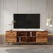 TV Stand Mid-Century Wood Modern Entertainment Center Adjustable Storage Cabinet TV Console