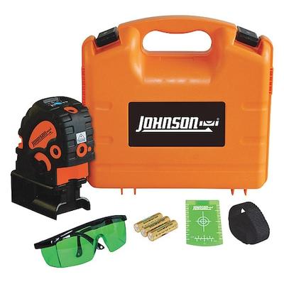 JOHNSON LEVEL & TOOL 40-6688 Line and Dot Laser,Interior and Exterior
