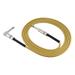 1/4 Guitar Audio Cable Straight to Right Angle Plug And Play Noise Reduction Stereo for Electronic Organs 300cm