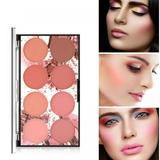 8 Color Blush Palette Matte Long Lasting Natural Glow Complexion Face Blushes Bright Shimmer Blush Powder Highlight Blush Palette Professional Facial Makeup Blusher Valentine s Day Gift Sets