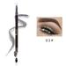 HIMIWAY Wooden Eyebrow Pencil Makeup Pen Double-headed Eyebrow Pencil with Sharpener Multi-color