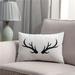 HUI Home HH-CG1624ICATXX 16 x 24 in.Antlers Rectangle Pillow Case