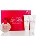 Ellen Tracy Love Notes Gift Set 3.4 Oz Spray+3.4 Oz Body Lotion + /3.4 Oz Shower Gel