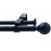 SAYFUT Round Ball Adjustable Double Drapery Curtain Rod Set 28 -48 /48 -84 /84 -120