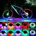 Nvzi Saaboon Bike Wheel Lights Led Kids Balance Bicycle Tire Hub Accessories Best Toy Gift for Boys Girls Teen 2 3 4 5 6 7 8 9 10 11 12 Year Old Birthday Holiday