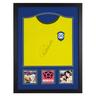 Carlos Alberto Signed Shirt - Framed