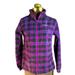 Columbia Jackets & Coats | Columbia Jacket Youth Large 14/16 Purple Plaid Fleece Zip Up | Color: Purple | Size: Large 14/16