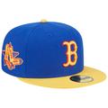 Men's New Era Royal/Yellow Boston Red Sox Empire 59FIFTY Fitted Hat