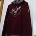 American Eagle Outfitters Shirts | American Eagle Outfitters Maroon Color Hoodie | Color: Brown/Red | Size: S