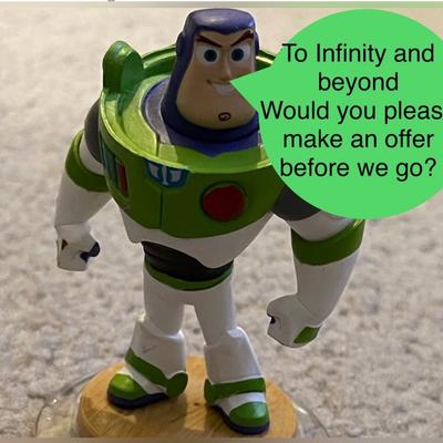 Disney Toys | Disney Infinity 1.0 Edition - Buzz Lightyear | Color: Green/White | Size: Oz