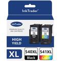 Ink Trader PG 540 XL & CL 541 XL Multipack For Canon PG 540XL & CL 541XL For Use In Canon PIXMA TS5150 TS5151, MG3550 MG3650 MG3650s MG3200 MG3600 MG4250 MX475 & Freepost Recycling Pack