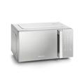 Hisense 700 Watts 20 Litre Silver Digital Solo Microwave Oven With 800W Grill H20MOMSS4HGUK Automatic Defrost, 9 Auto Cook Menus, Clock & Timer, Easy Clean