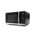 SHARP YC-QS302AU-B 30 Litre 900W Digital FLATBED Microwave, 10 power levels, ECO Mode, defrost function, LED cavity light - Black