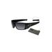 Oakley SI Fuel Cell Sunglasses Matte Black Steel Flag Icon Frame Rectangle Grey Lens OO9096-82