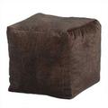 Big Joe Cubic Large Bean Bag Chair Velvet/Denim | 22 H x 22 W x 22 D in | Wayfair 0710079