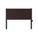 Viv + Rae™ Alessio Solid Wood Universal Panel Headboard w/ Attachable Device Charger Wood in Brown | 47.63 H x 60.25 W x 1 D in | Wayfair