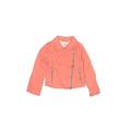 The Children's Place Jacket: Pink Print Jackets & Outerwear - Kids Girl's Size 4