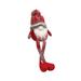 The Holiday Aisle® Small Nordic Snowflake Beanie Hat Dangle Leg Gnome | 18 H x 5.5 W x 3.5 D in | Wayfair 06BBC9DC340446DBA84318267573CD6C